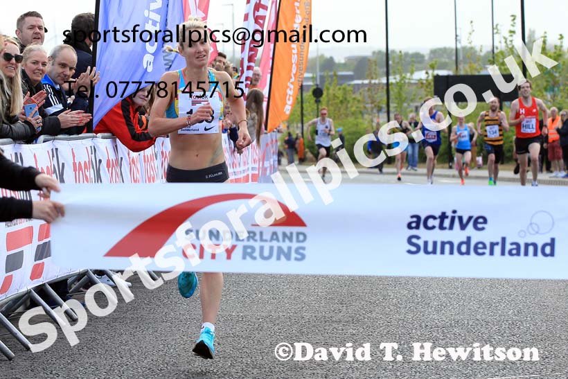 Sunderland City 5k, 2022 Sunderland City Half Marathon, 10k  5k.  Photo: David T. Hewitson/Sports for All Pics